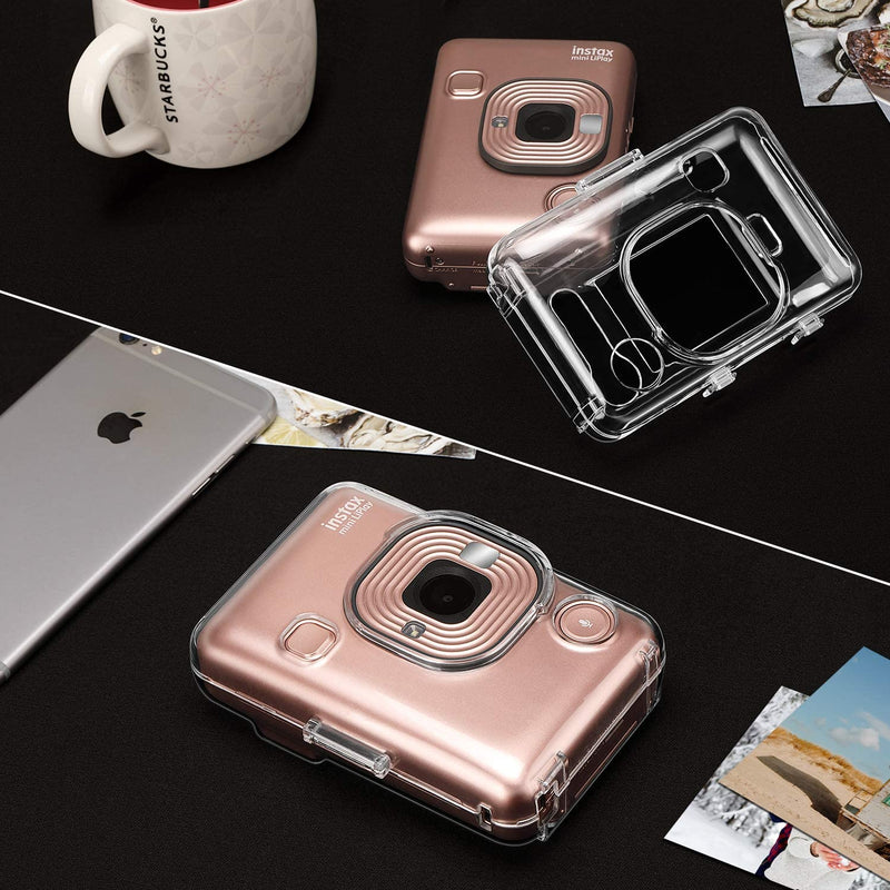 Fujifilm Instax Mini Liplay Hybrid Instant Film Camera Clear Case | Fintie