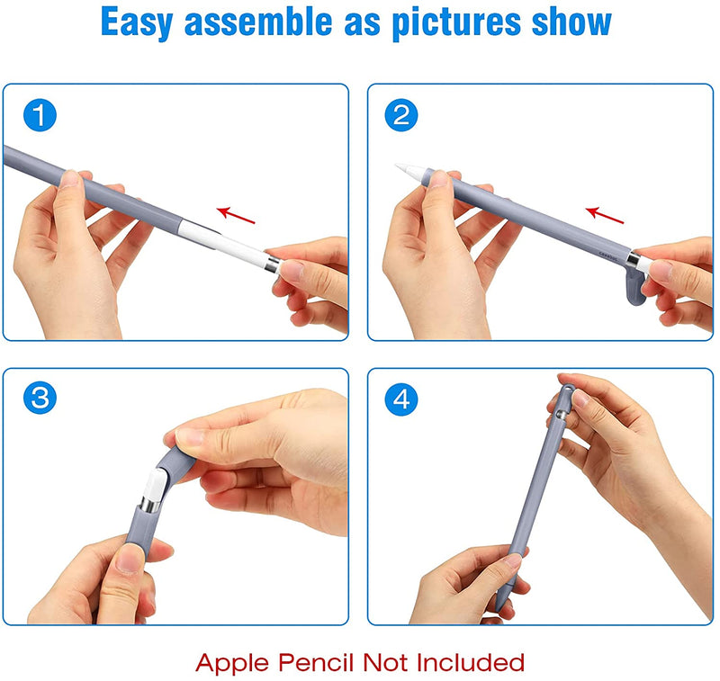 how to install apple pencil sleeve