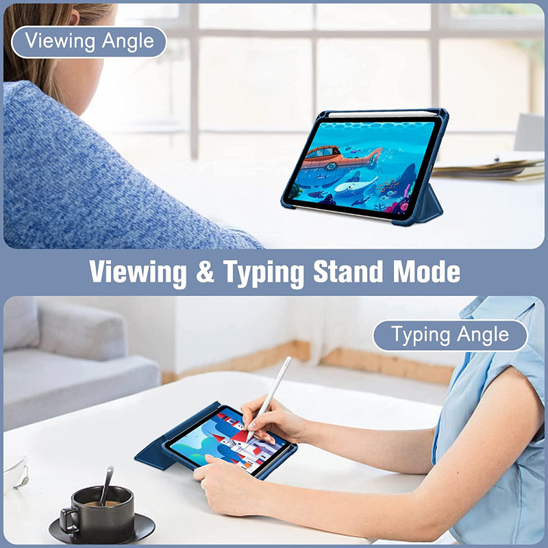 iPad Mini A17 Pro (2024), iPad Mini 6th Gen (2021) Hybrid Slim Case | Fintie
