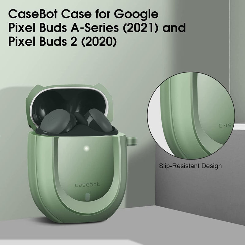 Pixel Buds A-Series (2021)/Pixel Buds 2 (2020) Silicone Case | Fintie