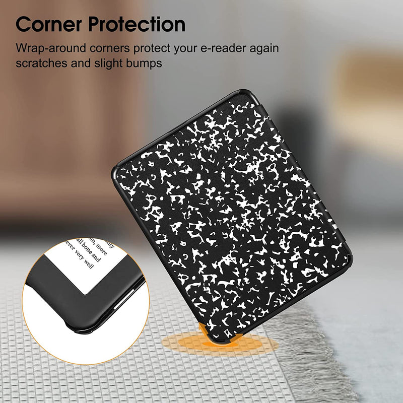 Nook GlowLight 4/4e Vegan Leather Slim Case | Fintie