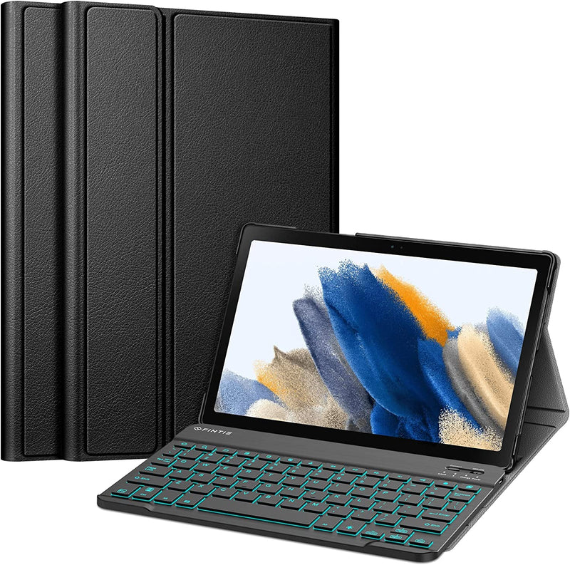 Galaxy Tab A8 10.5 Inch 2021 Keyboard Case [7 Color Backlight] | Fintie