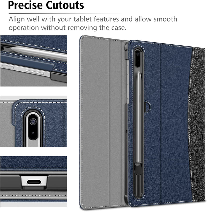 Galaxy Tab S8 Plus / Tab S7 FE / Tab S7 Plus Multi-Angle Case | Fintie