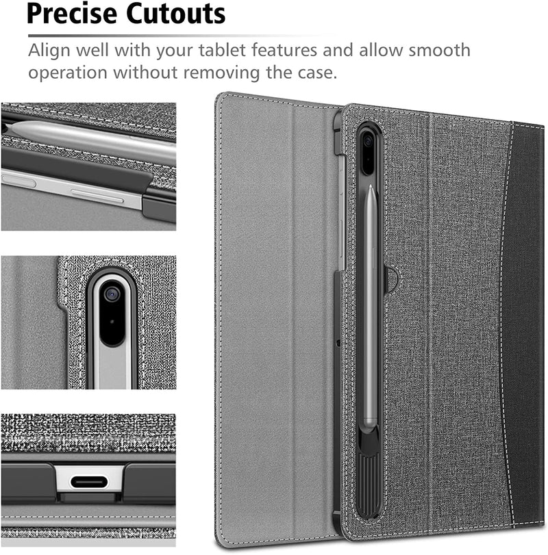 Galaxy Tab S8 Plus / Tab S7 FE / Tab S7 Plus Multi-Angle Case | Fintie