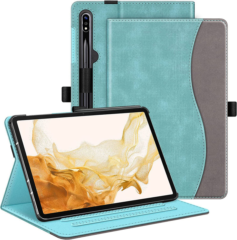 Galaxy Tab S8 Plus 2022 / Tab S7 FE / Tab S7 Plus Multi-Angle Protective Case | Fintie