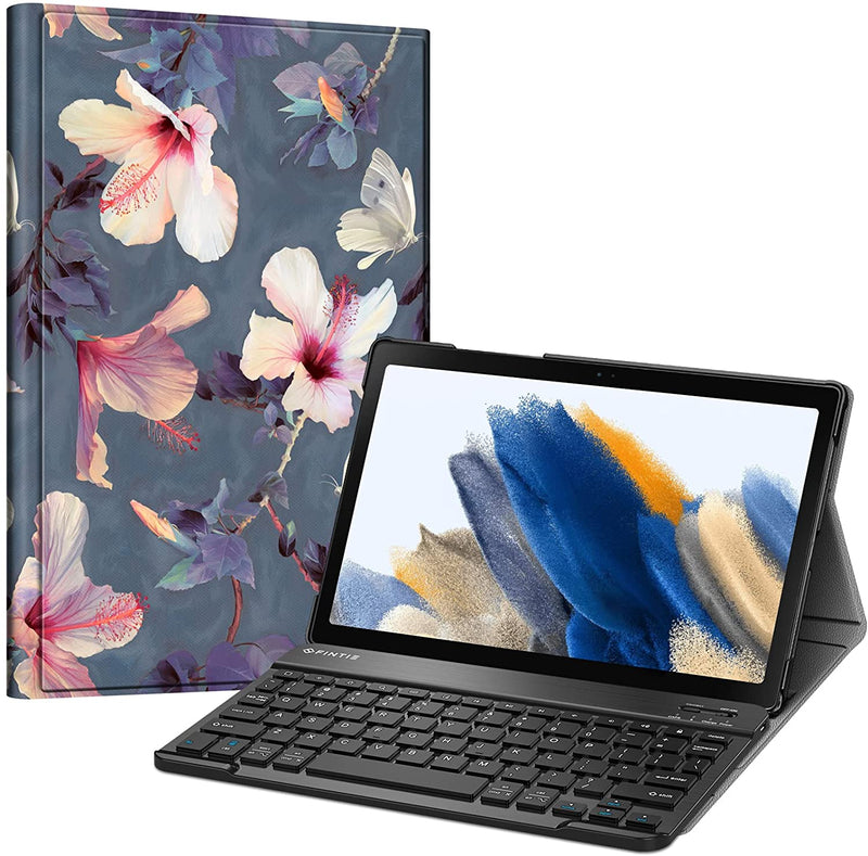 Galaxy Tab A8 2021 Slim Case with Wireless Keyboard | Fintie