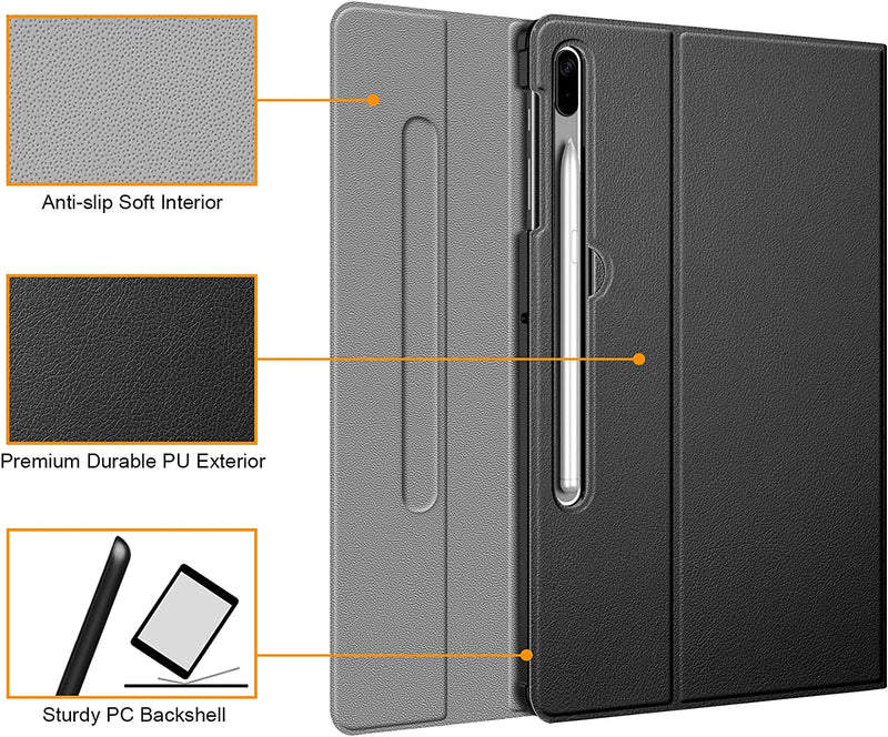 Galaxy Tab S8 Plus 2022 / Tab S7 FE / Tab S7 Plus Backlit Keyboard Case | Fintie
