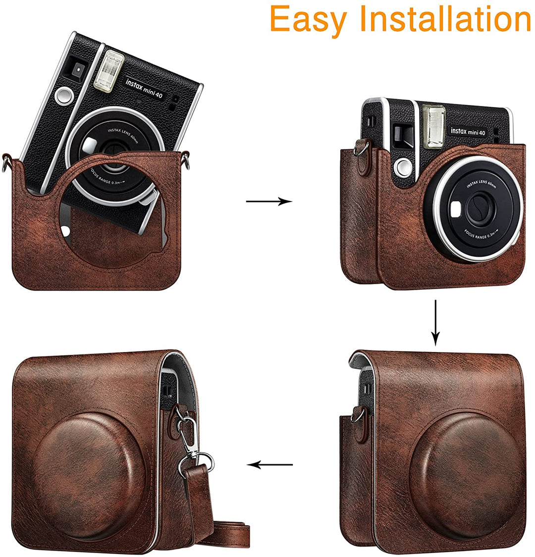 Fujifilm Instax Mini 40 Instant Camera Bag – Fintie