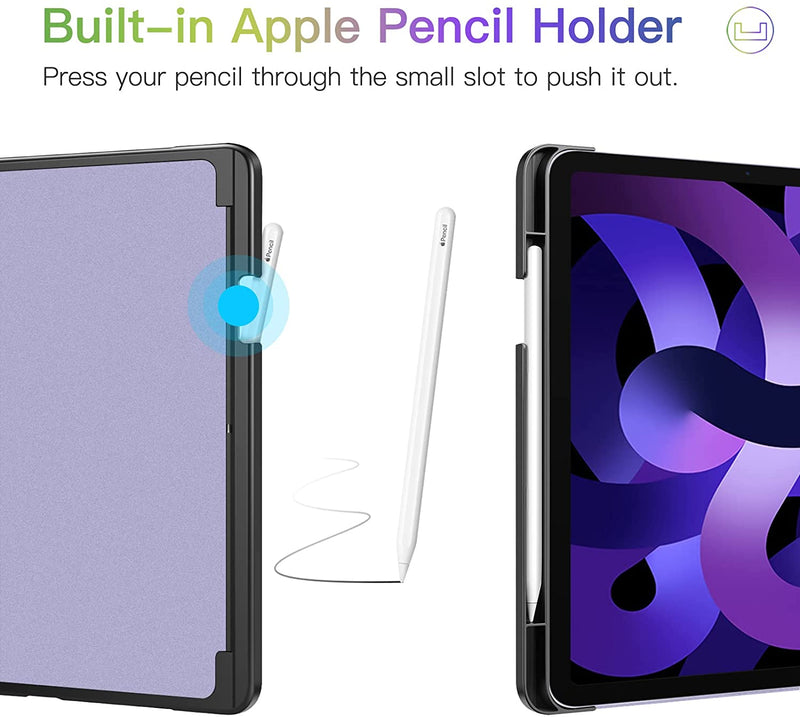iPad Air 11" (M3 chip 2025, M2 chip 2024), iPad Air 5th/4th Gen 10.9-inch Multiple Angle Case | Fintie