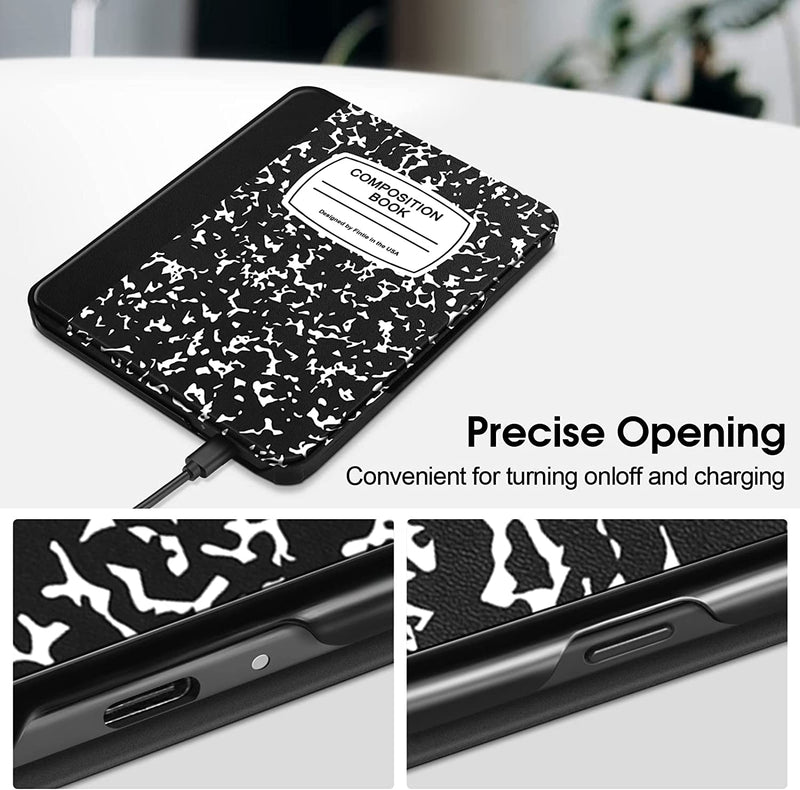 Nook GlowLight 4/4e Vegan Leather Slim Case | Fintie