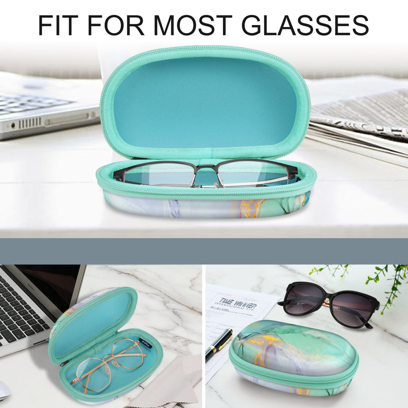 Zipper Eyeglasses Case with Carabiner | Fintie