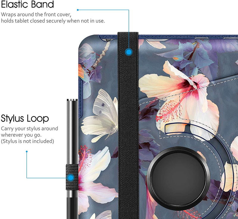 Fire HD 8 / Fire HD 8 Plus (12th/10th Gen, 2024/2022/2020) Rotating Case | Fintie