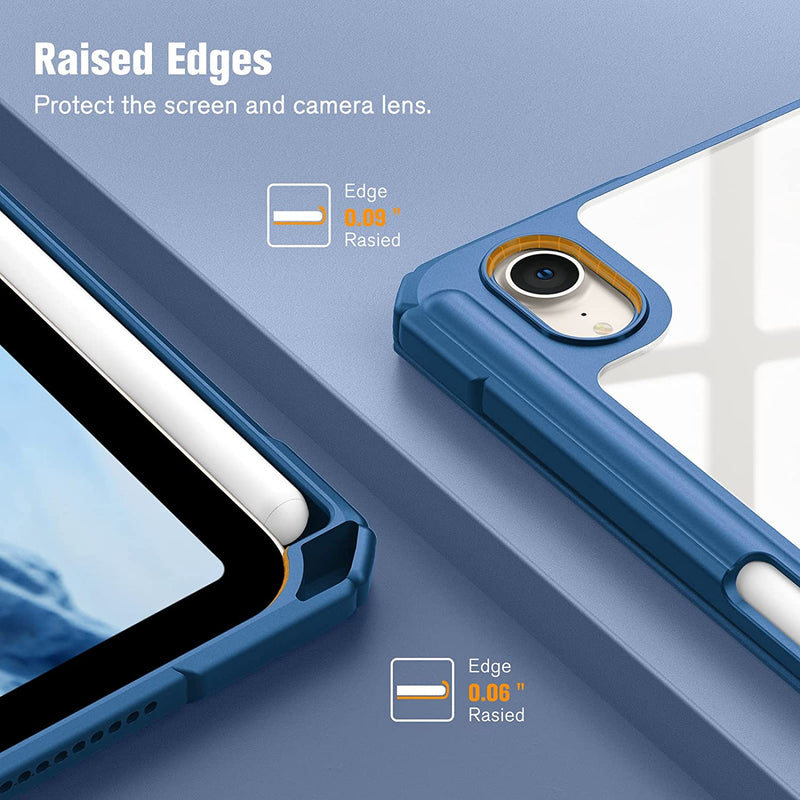 iPad Mini A17 Pro (2024), iPad Mini 6th Gen (2021) Hybrid Slim Case | Fintie