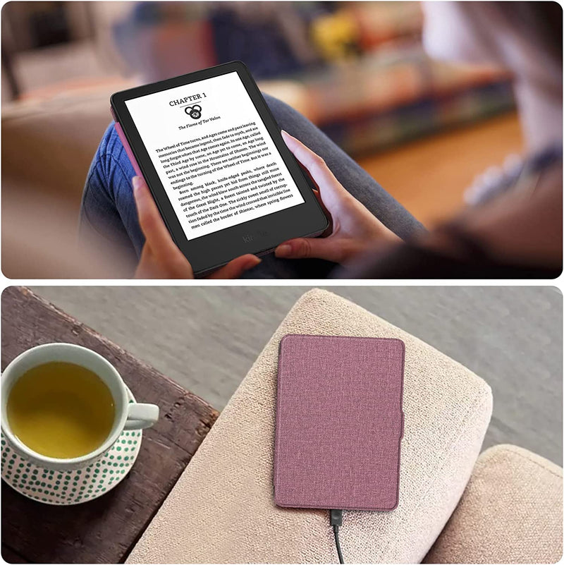 Kindle (11th Gen 2024/2022) Slimshell PU Leather Case | Fintie