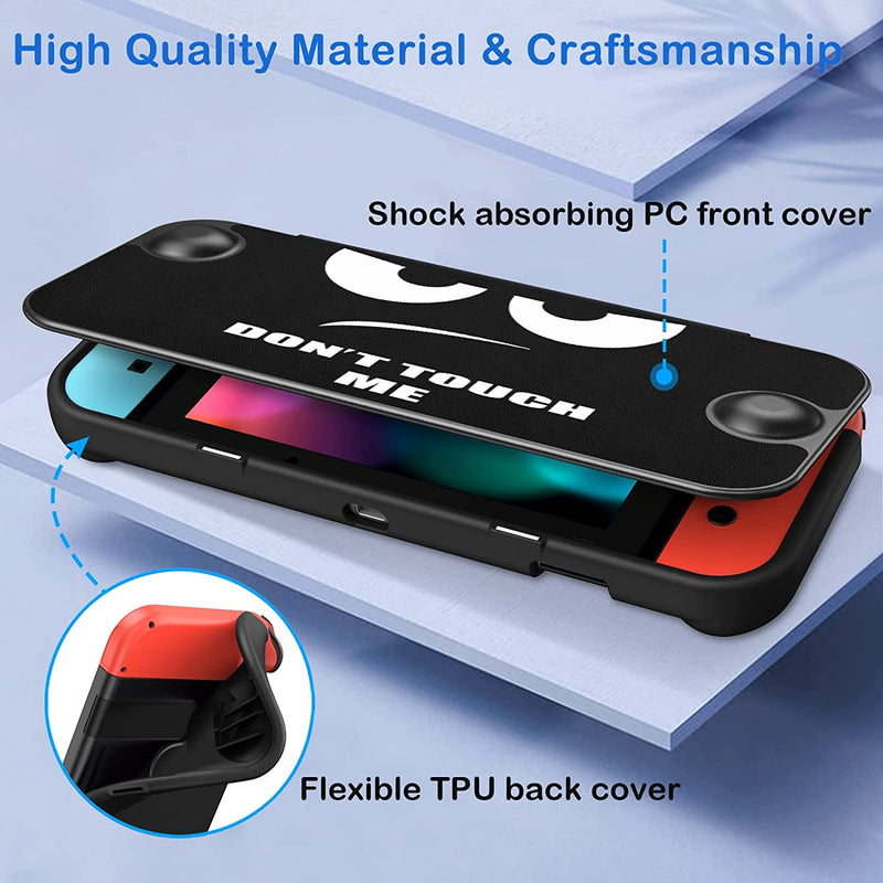 Nintendo Switch Flip Case with Front Cover & Ergonomic Grip | Fintie