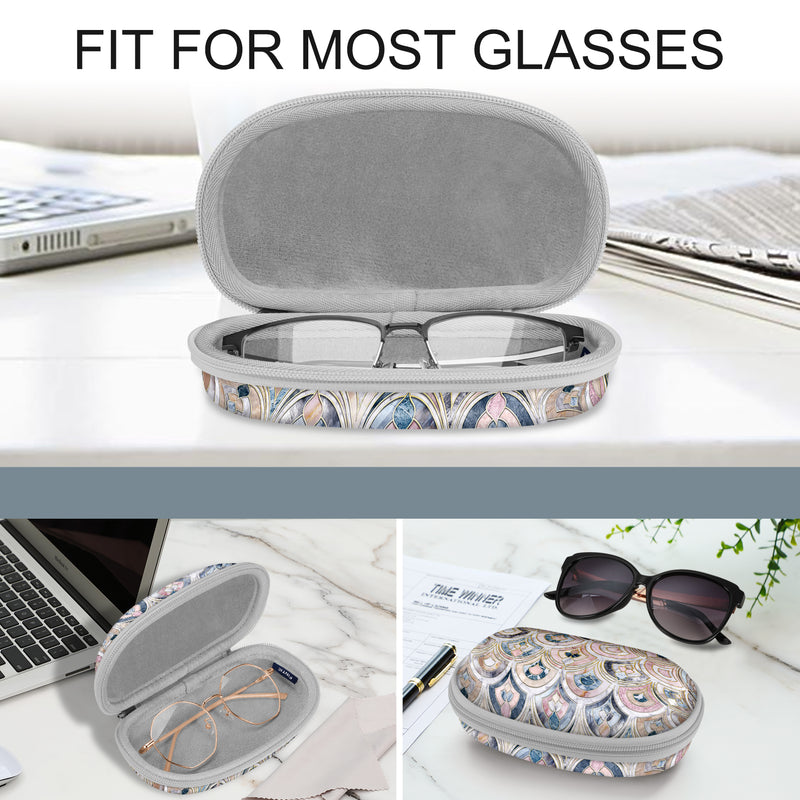 Zipper Eyeglasses Case with Carabiner | Fintie