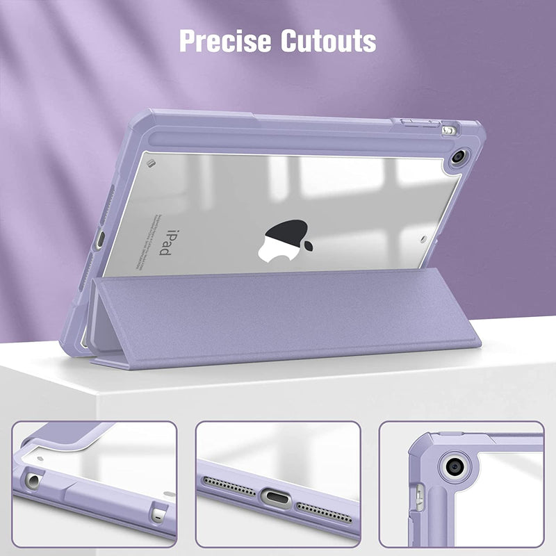 iPad Mini 3/2/1 Shockproof Hybrid Slim Clear Back Case | Fintie