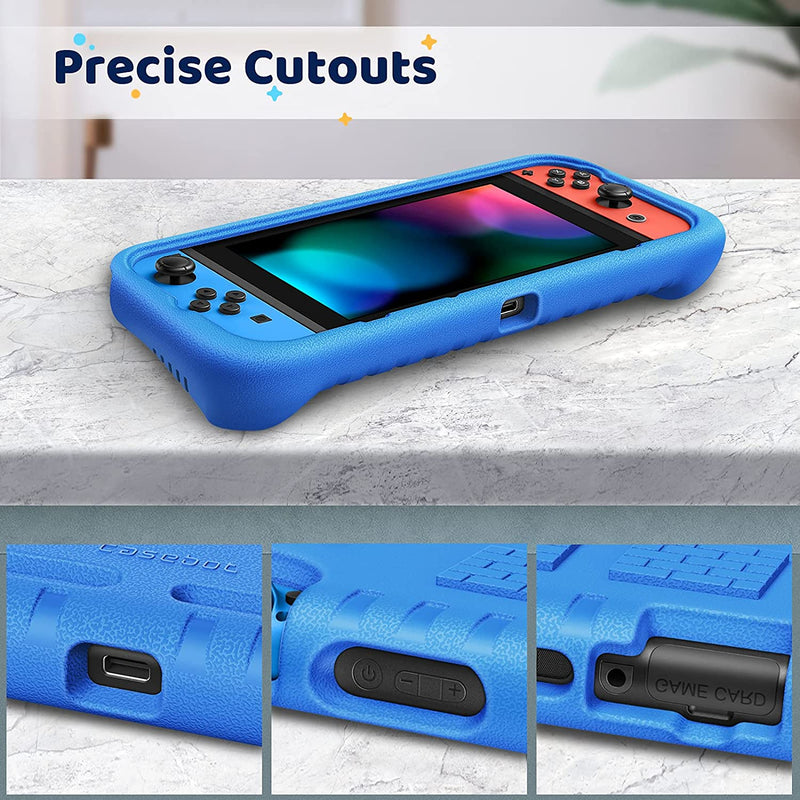 nintendo switch case with charging hole opening 