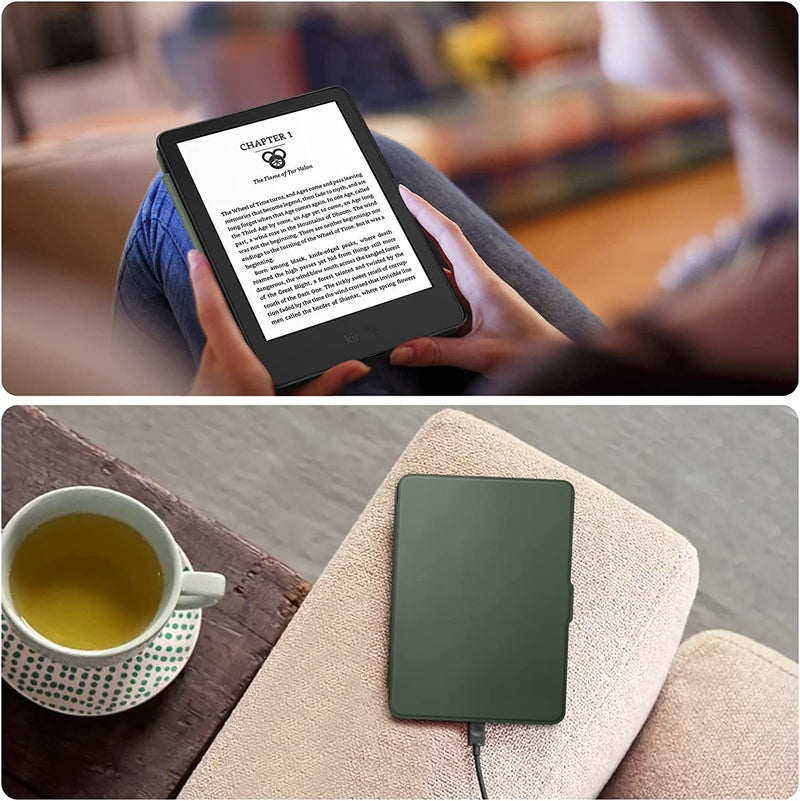 Kindle (11th Gen 2022) Slimshell PU Leather Case | Fintie