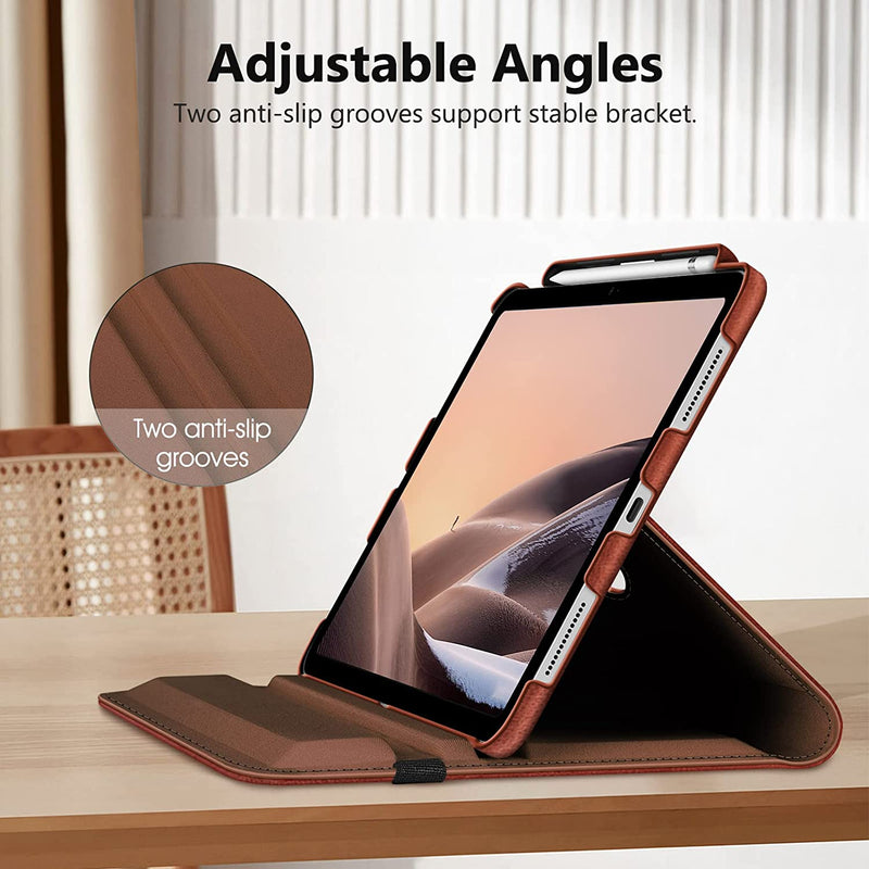 iPad 11-Inch A16 Chip 2025, iPad 10th Gen (2022) 360-Degree Rotating Case w/ Pencil Holder | Fintie