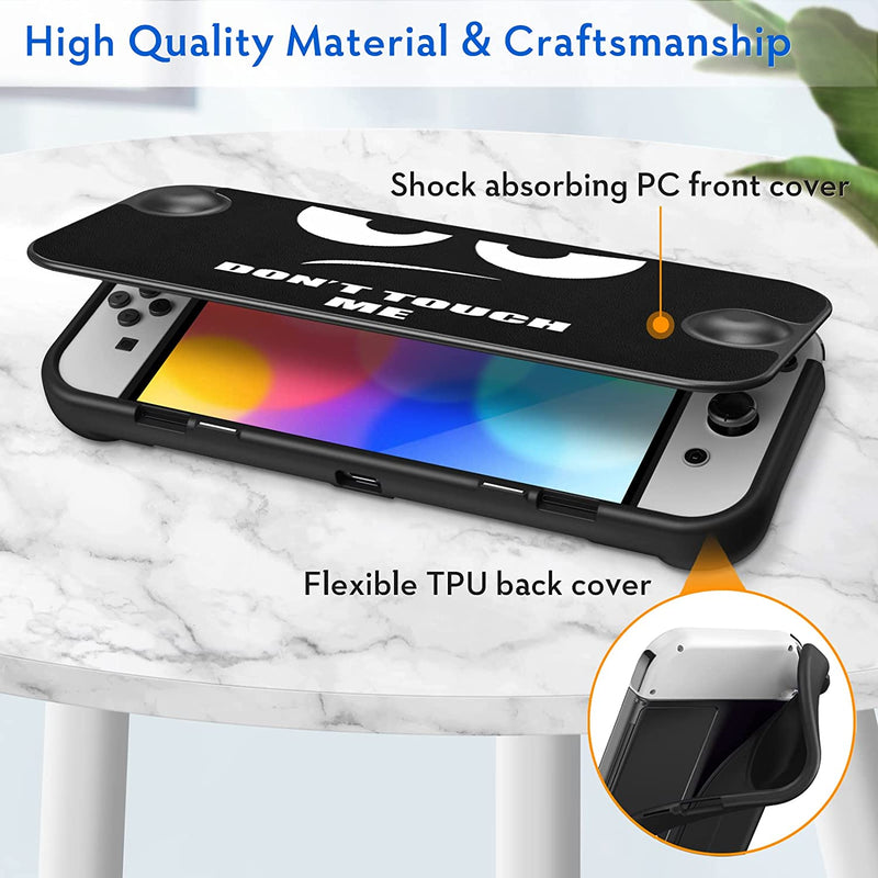 Nintendo Switch OLED Slim Soft TPU Flip Case | Fintie