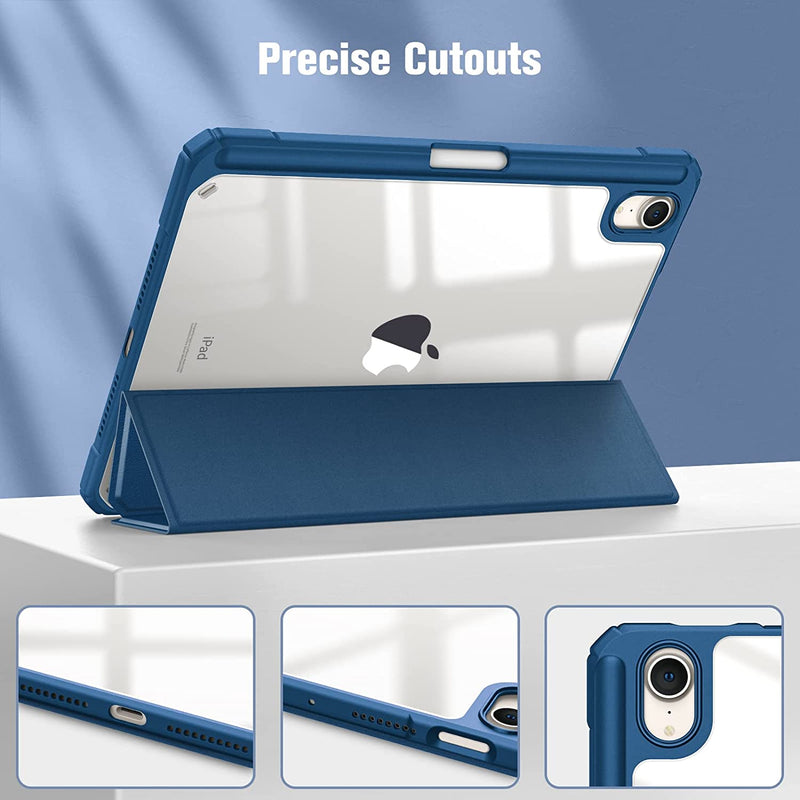 iPad Mini A17 Pro (2024), iPad Mini 6th Gen (2021) Hybrid Slim Case | Fintie