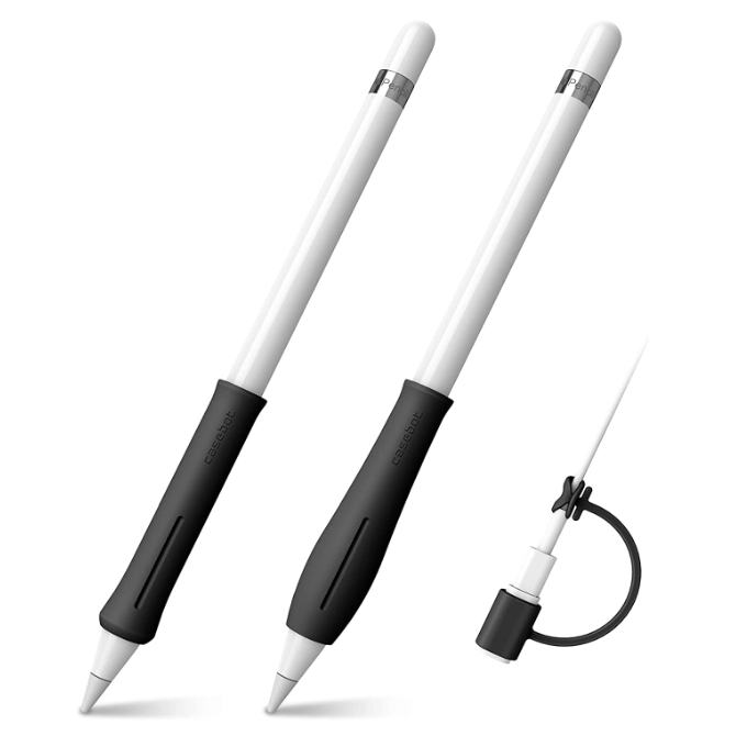 Apple Pencil (USB-C, 1st/2nd Gen) Silicone Grip Holder | Fintie