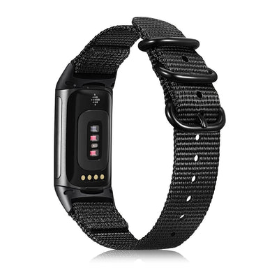 fitbit charge 5 nylon band fintie