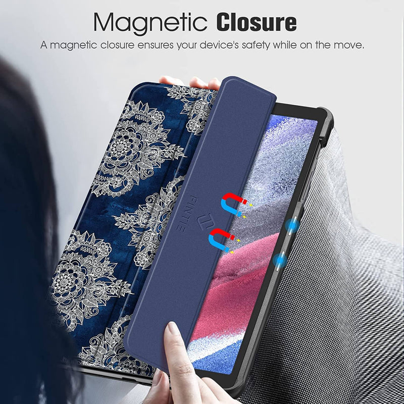samsung a7 lite 8.7-inch case with magnetic closure