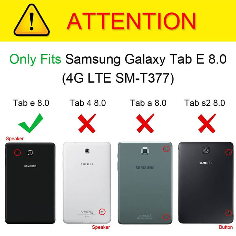 Galaxy Tab E 8.0 2017 Folio Case | Fintie