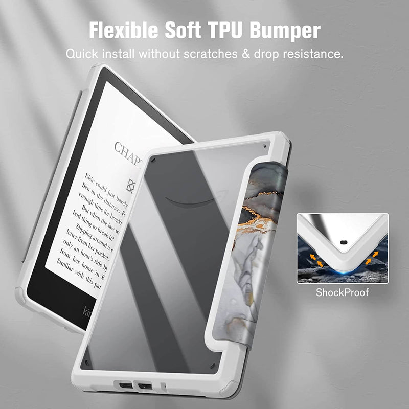 Kindle Paperwhite (11th Gen 2021) Hybrid Slim Case | Fintie