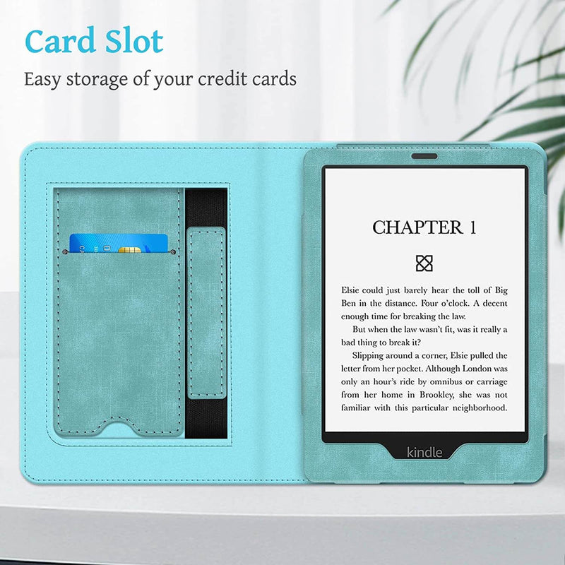 Kindle Paperwhite (11th Gen 2021) Sleeve Case with Foldable Stand and Hand Strap | Fintie