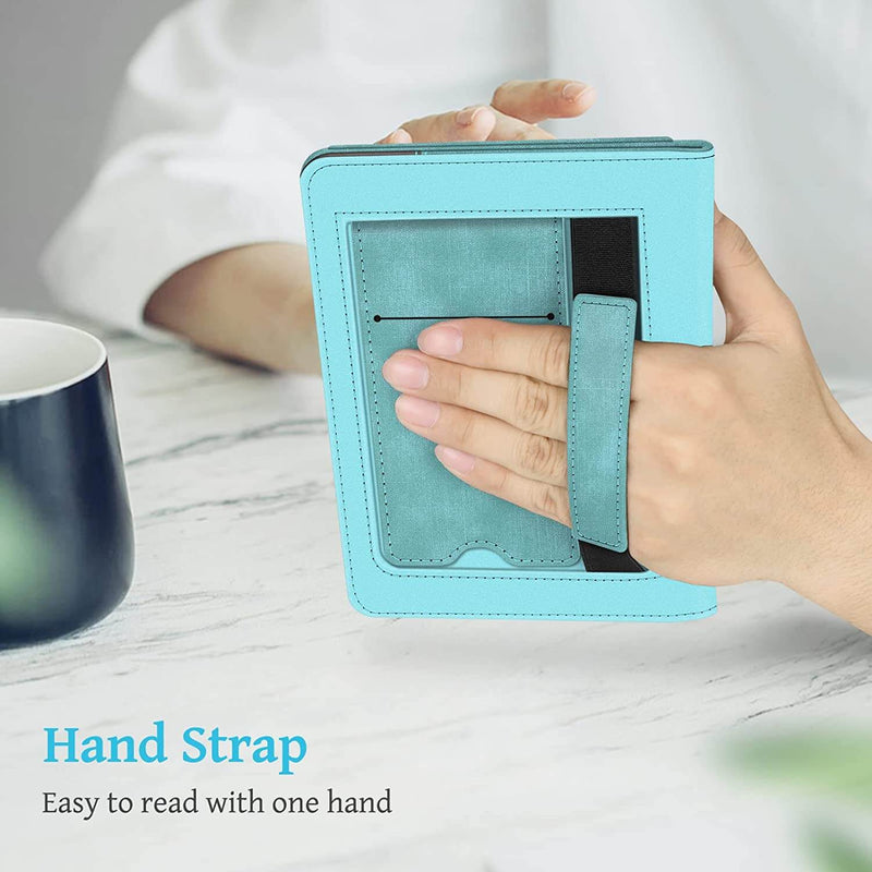Kindle Paperwhite (11th Gen 2021) Sleeve Case with Foldable Stand and Hand Strap | Fintie