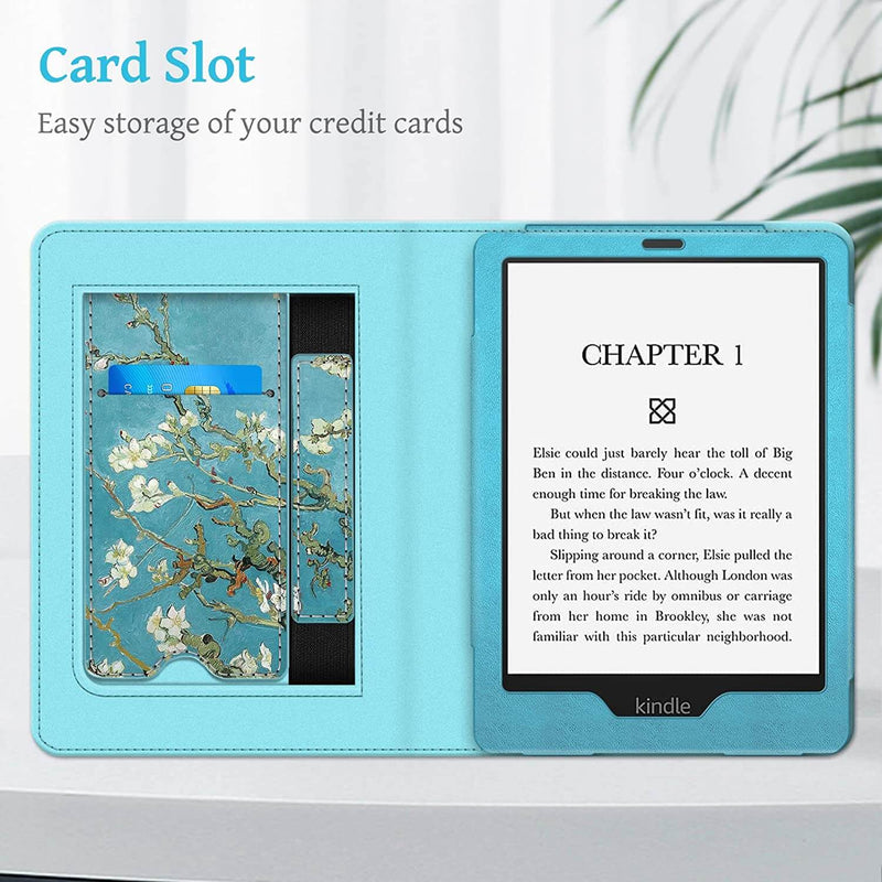 Kindle Paperwhite (11th Gen 2021) Sleeve Case with Foldable Stand and Hand Strap | Fintie