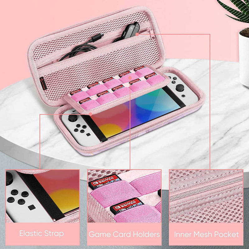 nintendo switch case with elastic strap 