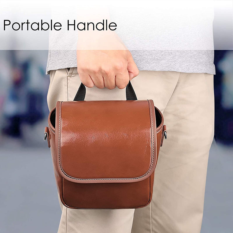 Polaroid OneStep+/OneStep 2 VF Vegan Leather Carrying Bag | Fintie