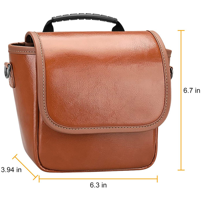 Polaroid OneStep+/OneStep 2 VF Vegan Leather Carrying Bag | Fintie