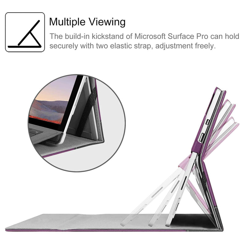 surface pro 7 multi-angle case