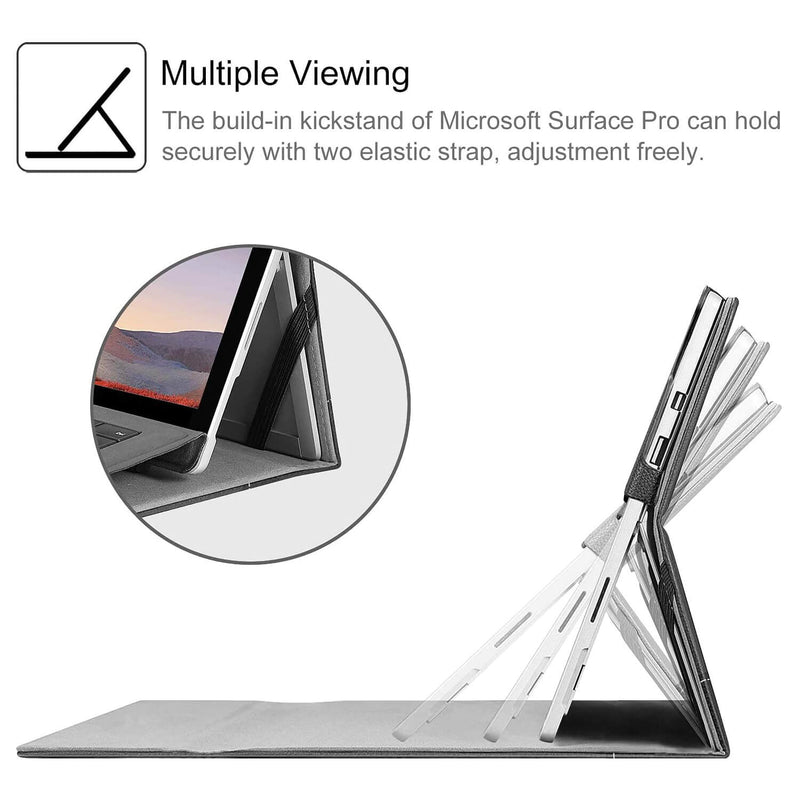 surfacepro 7+ multi-angle case