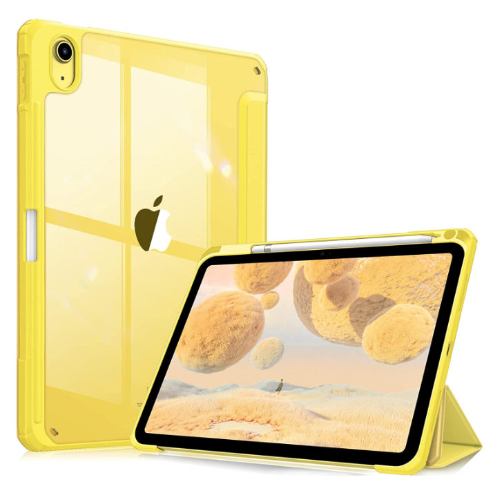 iPad 11-Inch A16 Chip 2025, iPad 10th Gen 10.9" 2022 Hybrid Slim Case w/ Pencil Holder | Fintie