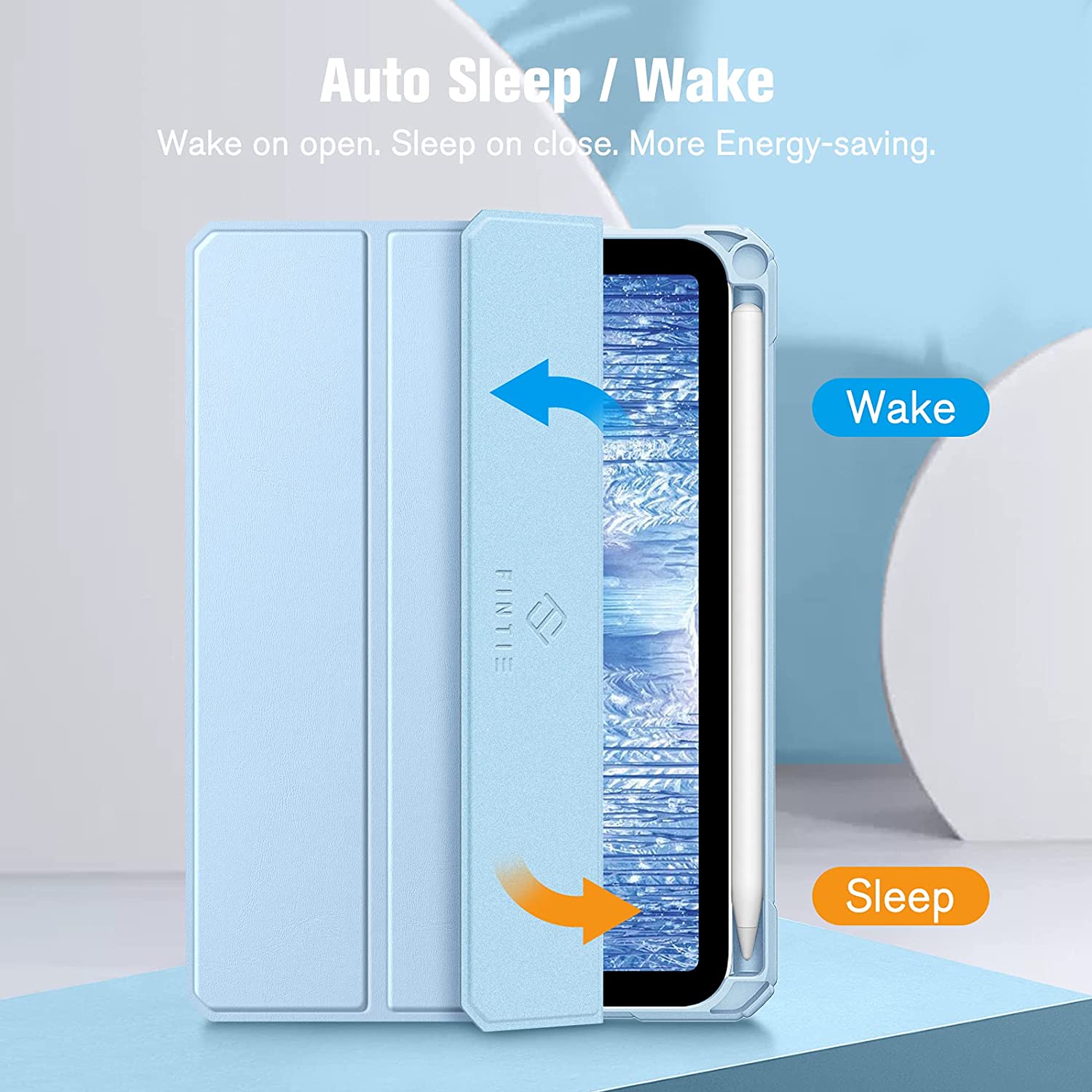 iPad Mini A17 Pro (2024), iPad Mini 6th Gen (2021) Hybrid Slim Case