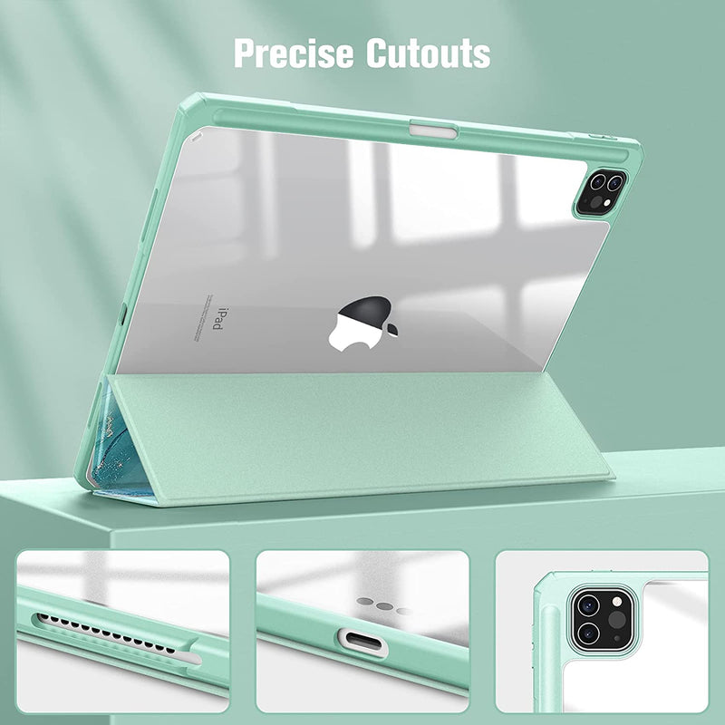 iPad Pro 12.9 Inch 6th/5th Gen 2022/2021 Hybrid Slim Case | Fintie