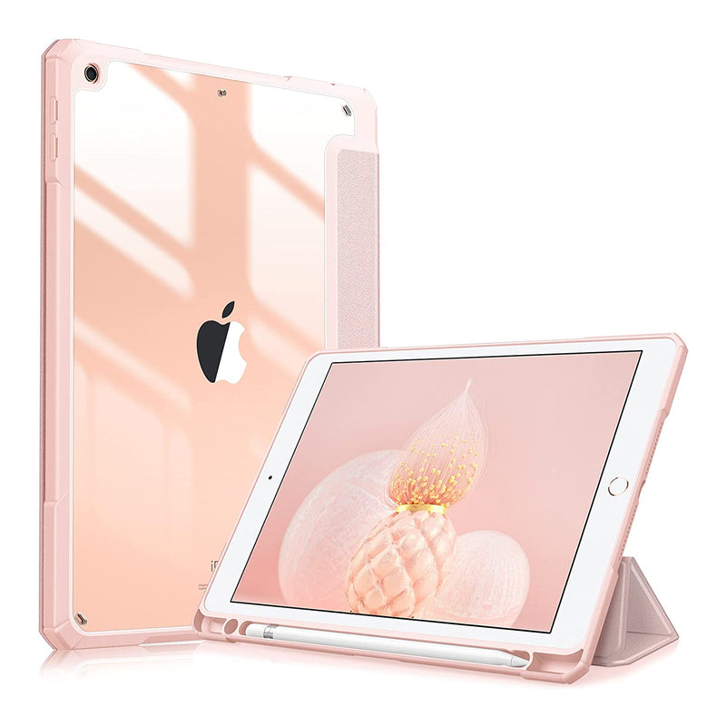 iPad 6th/5th Gen (2018/2017) Hybrid Slim Clear Back Case | Fintie