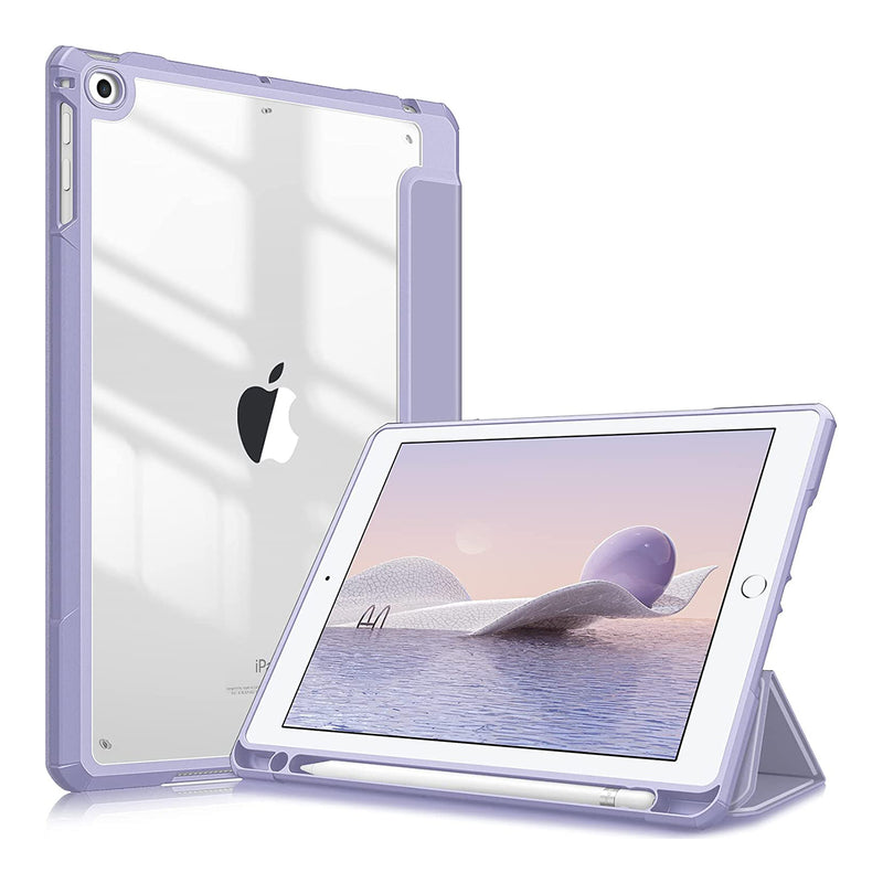 iPad 6th/5th Gen (2018/2017) Hybrid Slim Clear Back Case | Fintie