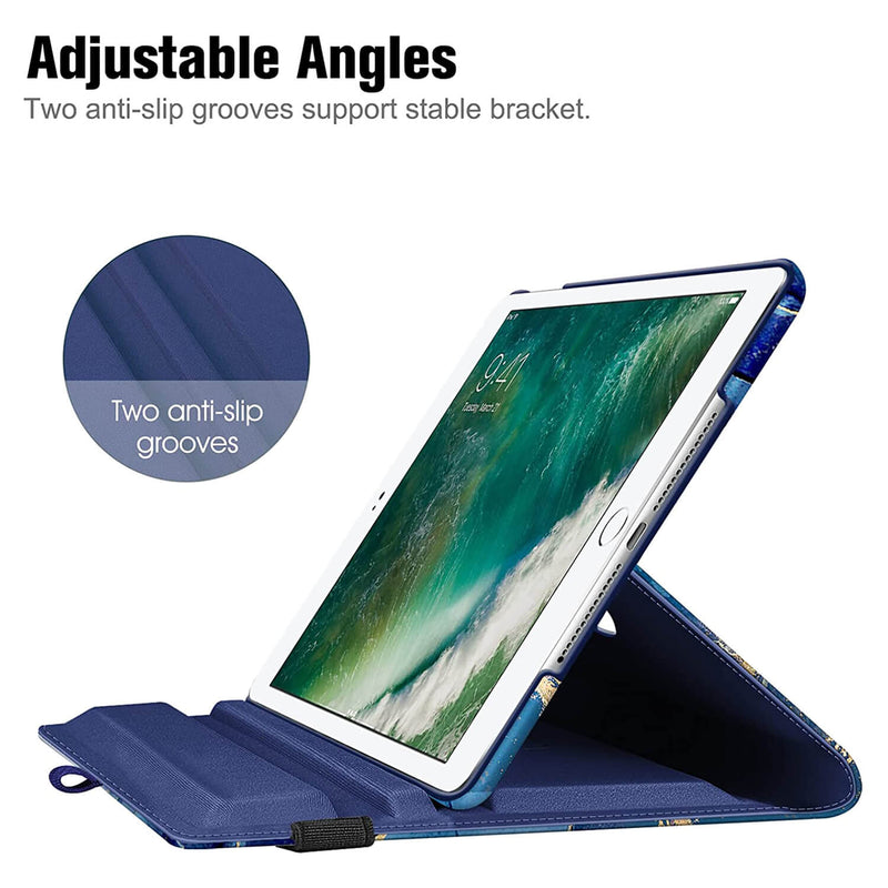 iPad 6th/5th Gen, iPad Air 2/1 360-Degree Swiveling Case | Fintie