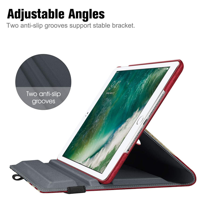 iPad 6th/5th Gen, iPad Air 2/1 360-Degree Swiveling Case | Fintie