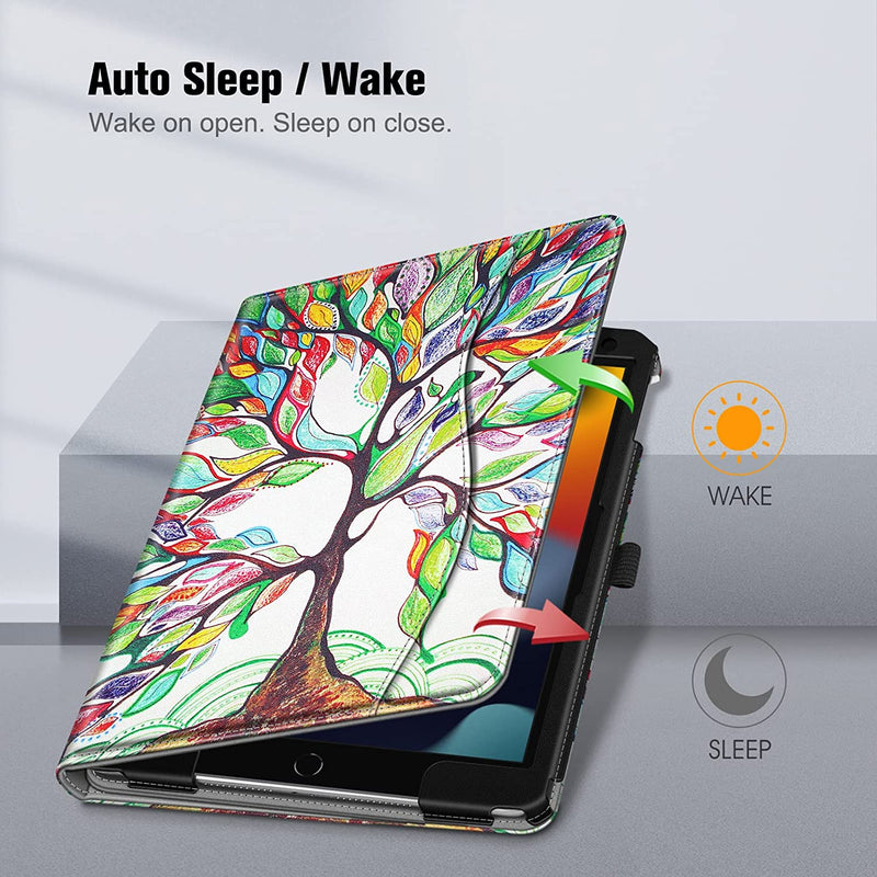 iPad 9th Gen (2021) / iPad 8th/7th Gen 10.2" Multiple Angle Case | Fintie