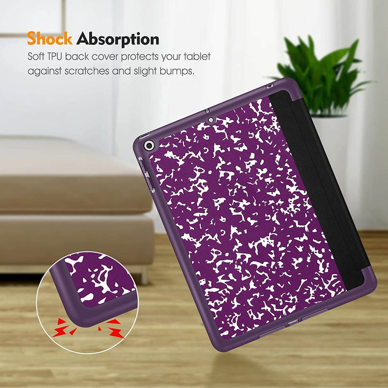 iPad 9th Gen (2021) / iPad 8th Gen/ iPad 7th Gen Soft TPU Stand Back Case | Fintie