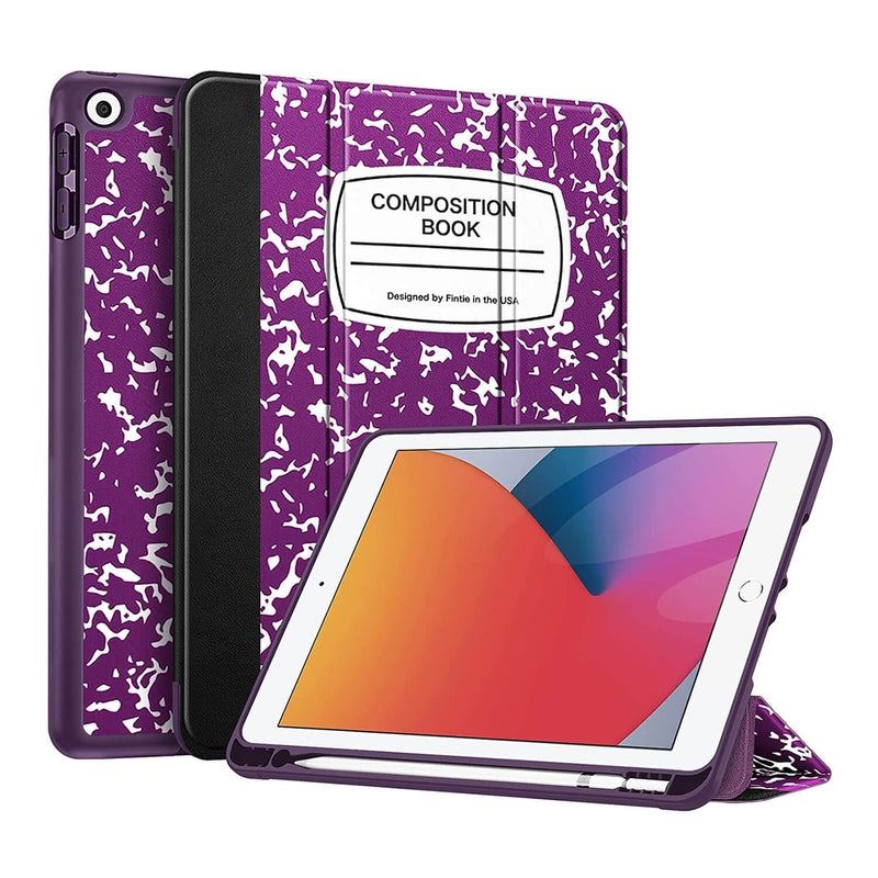 iPad 9 (2021) / iPad 8 / iPad 7 Soft TPU Stand Back Case | Fintie