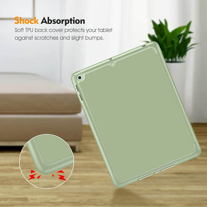 iPad 9th Gen (2021) / iPad 8th Gen/ iPad 7th Gen Soft TPU Stand Back Case | Fintie